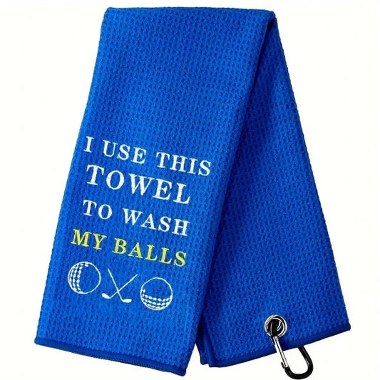 Serviette de Golf Brodée Fun