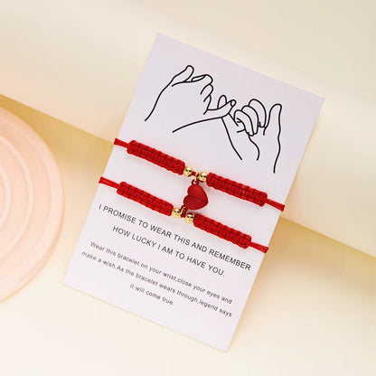 "Lucky To Have You" Bracelet Set